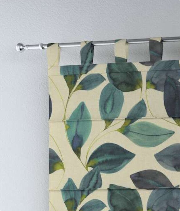 Трубчатый карниз для римской шторы на петля