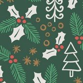 Рождественский узор