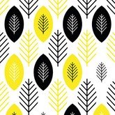 Черно-желтый модерн