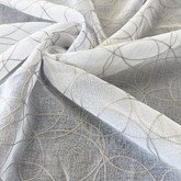 Тюлевый Лён Абстрактные круги