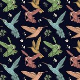 Птицы и цветы