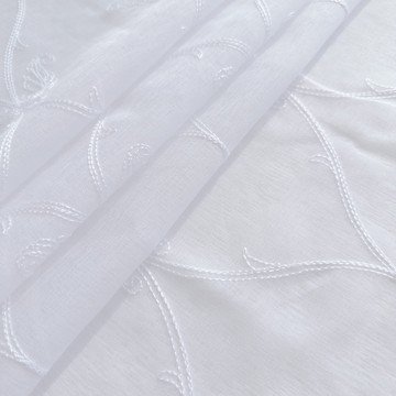 Тюль Элегия белый