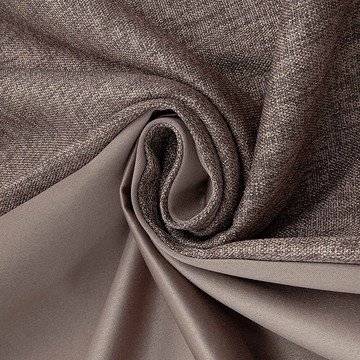 Рогожка димаут коричневый