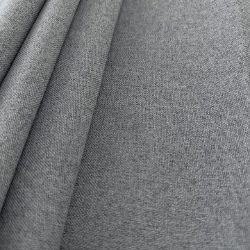 Лён блэкаут серый