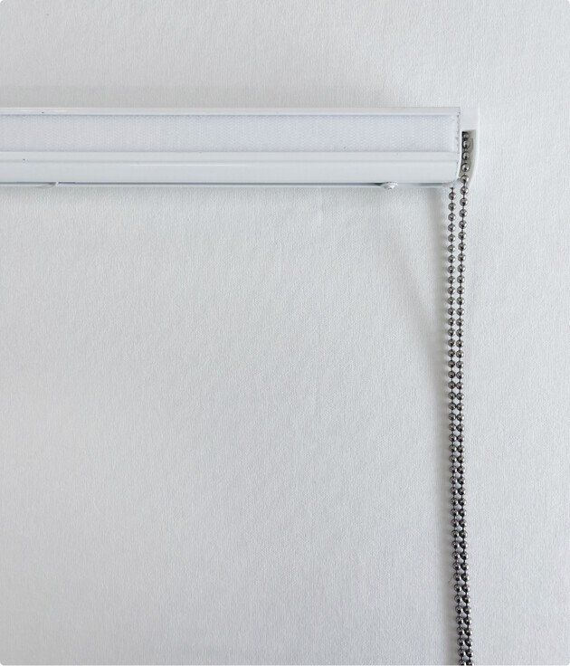 Цепочно-роторный карниз для двойной римской шторы день-ночь