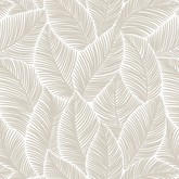 Бежевые листья