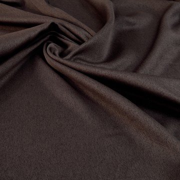 Твид блэкаут тёмно-коричневый